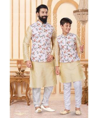 FATHER & SON Matching Indian Outfits 1