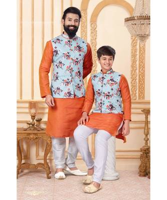 FATHER & SON Matching Indian Outfits 2