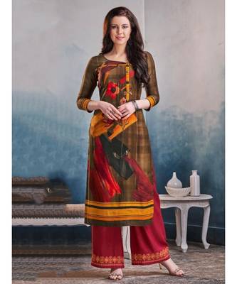Digital Print Catchy looks Kurta Set 1