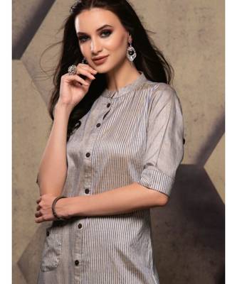 Cotton Silk Office wear Kurti 2