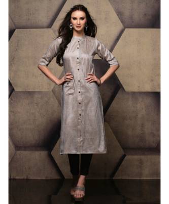 Cotton Silk Office wear Kurti 1