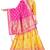  Women's Silk Blend Semi-stitched Lehenga Choli 