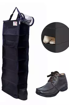 atorakushon   Shoe Rack Travelling Shoe Storage Bag/Storage Footwear Organiser  Bag/transparent shoe pouches (Pack of 2)