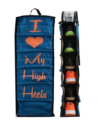 atorakushon   Shoe Rack Travelling Shoe Storage Bag/Storage Footwear Organiser  Bag/transparent shoe pouches (Pack of 2) 1