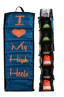 atorakushon   Shoe Rack Travelling Shoe Storage Bag/Storage Footwear Organiser  Bag/transparent shoe pouches (Pack of 2)