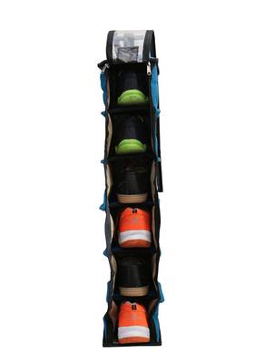 atorakushon   Shoe Rack Travelling Shoe Storage Bag/Storage Footwear Organiser  Bag/transparent shoe pouches (Pack of 1) 3