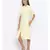 plain Yellow Cotton   Dress