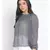 printed blue Polyester   Top
