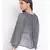 printed blue Polyester   Top