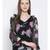 printed Multicolor Polyester   Top