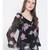 printed Multicolor Polyester   Top