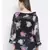 printed Multicolor Polyester   Top