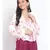 printed White Polyester   Top