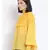 plain Yellow Polyester   Top