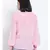 plain Pink Polyester   Top