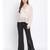 plain Peach Polyester   Top