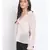 plain Peach Polyester   Top