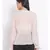 plain Peach Polyester   Top