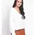 plain White Cotton   Top