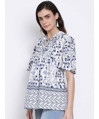 printed Multicolor Viscose   Tunic 3