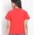 plain Red Polyester   Shirt