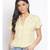 printed Yellow Polyester   Shirt