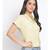 printed Yellow Polyester   Shirt
