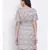 printed Pink Polyester   Dress