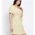 printed Yellow Polyester   Dress