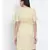printed Yellow Polyester   Dress