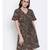 printed Multicolor Polyester   Dress
