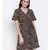 printed Multicolor Polyester   Dress