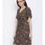 printed Multicolor Polyester   Dress