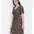 printed Multicolor Polyester   Dress