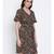 printed Multicolor Polyester   Dress
