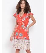 printed Multicolor Viscose   Dress