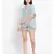plain Green Polyester   Dress