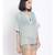 plain Green Polyester   Dress