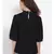 embroidered Black Cotton   Top
