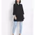plain Black Viscose   Kurti