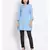 plain Blue Viscose   Kurti