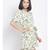 printed White Polyester   Jumpsuit