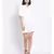 plain White Polyester   Jumpsuit