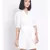 plain White Polyester   Jumpsuit