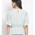 plain Green Polyester   Top