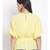 plain Yellow Polyester   Top