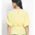 plain Yellow Polyester   Top