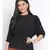 plain Black Cotton   Top