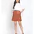 plain White Polyester   Top