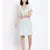 plain Green Polyester   Dress